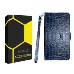 کیف کلاسوری موبایل مدل پوست ماری مناسب شیائومی Redmi Note 8