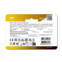 حافظه SSD اکسترنال سیلیکون پاور کد DS72