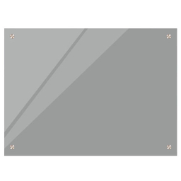 تخته وایت برد شیشه ای عکسنگ مدل CG8061 سایز 80×61 سانتی متر