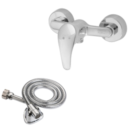 شیر سرویس بهداشتی فاخته مدل ماهان به همراه شیلنگ