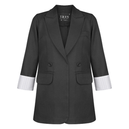 ست کت و شلوار زنانه مدل AIRS404 رنگ مشکی