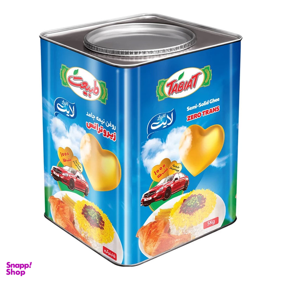 روغن نیمه جامد زیرو ترانس طبیعت وزن 5 کیلوگرم