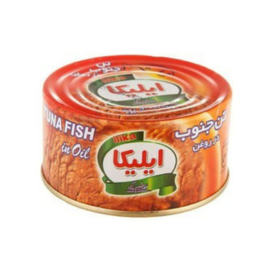کنسرو ماهی تن جنوب در روغن ایلیکا وزن 180 گرم