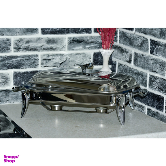 سوفله خوری یونیک مدل مستطیل B کد 3850 به همراه وارمر