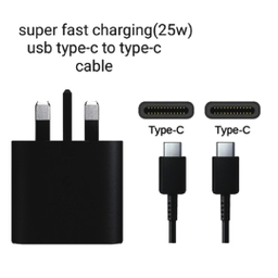 آداپتور شارژر سامسونگ مدل PD 25W با کابل USB Type-C