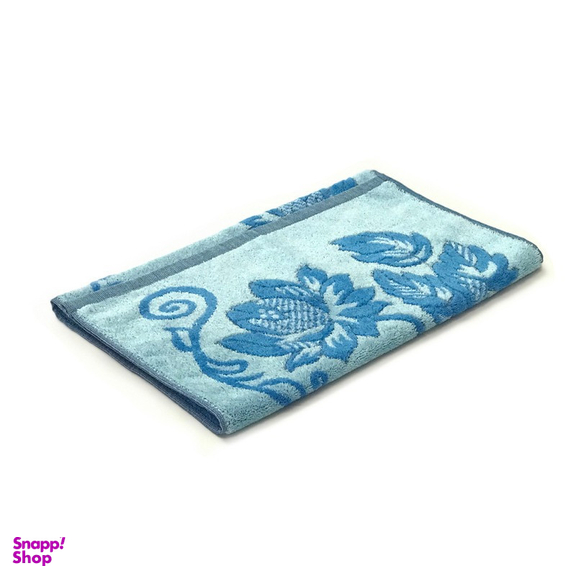 حوله دستی هنر مدل گلها سایز 35x65 سانتی‌متر