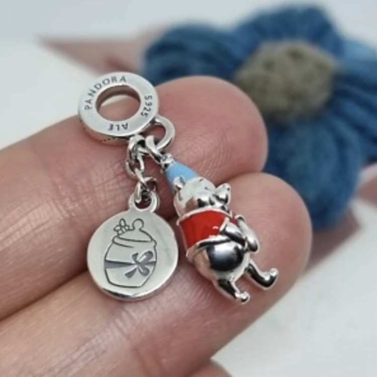 آویز نقره زنانه پاندورا مدل پو کد 65197