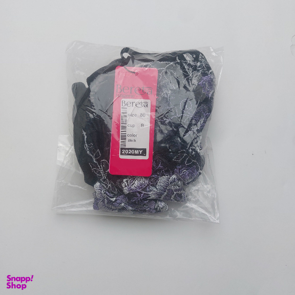 ست سوتین و شورت زنانه برتا کد 2020MY رنگ مشکی