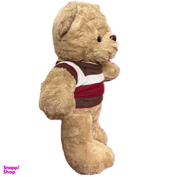 عروسک پولیشی مدل خرس لباس دار سایز 50 سانتی متر