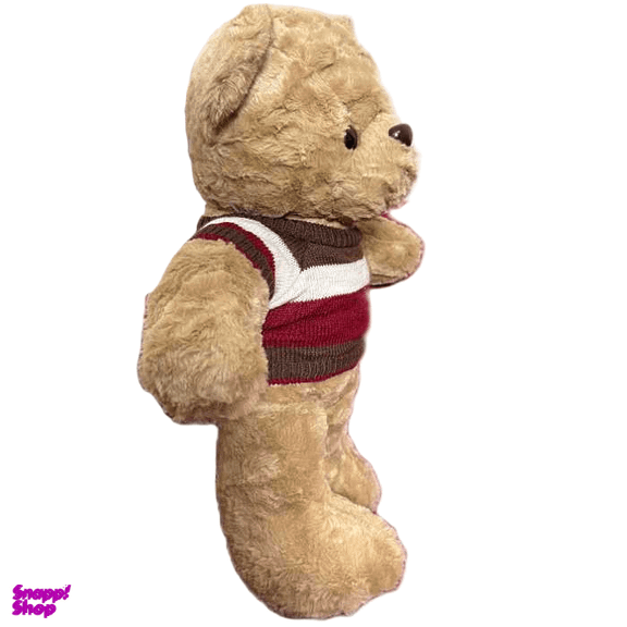 عروسک پولیشی مدل خرس لباس دار سایز 50 سانتی متر