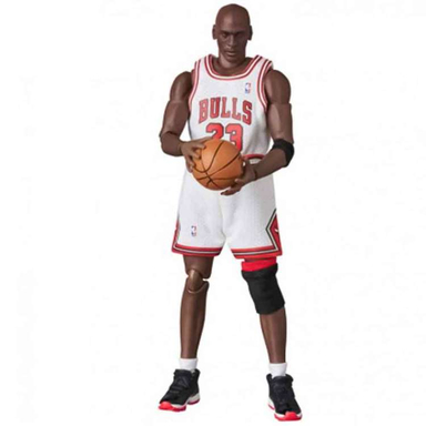 اکشن فیگور مافکس بسکتبال مایکل جردن طرح Michael Jordan Chicago Bulls Sefid