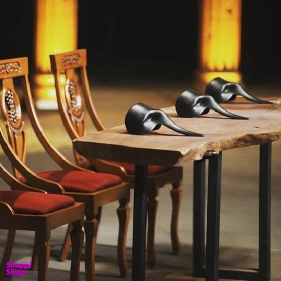 ماسک ایفای نقش مافیا ماموت مدل اشرافی به همراه لایک بسته 10 عددی