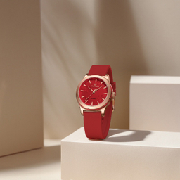 ساعت مچی عقربه ای زنانه نیوی فورس مدل NF5051 رنگ قرمز