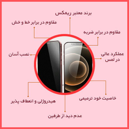 محافظ صفحه نمایش حریم شخصی ریمکس مدل HyPRV مناسب برای گوشی موبایل دوجی S98