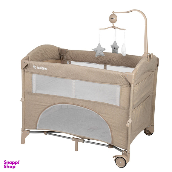 تخت و پارک بازی آنیمو مدل NOLA