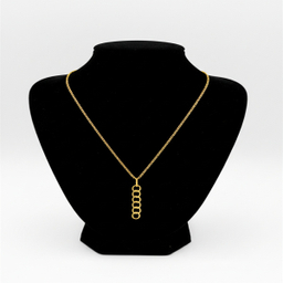 آویز گردنبند طلا 750 عیار زنانه مدل کارتیه کد S01