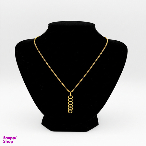 آویز گردنبند طلا 750 عیار زنانه مدل کارتیه کد S01