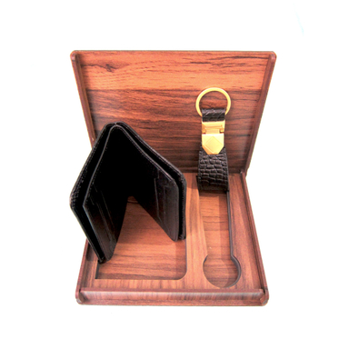 ست دو تکه چرم طبیعی کد 3200