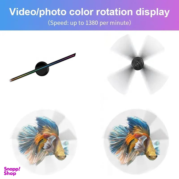 دستگاه LED هولوگرافی مدل HD-F42 WiFi