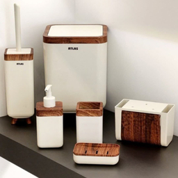 ست سرویس بهداشتی اطلس مدل ژیوار مجموعه ۶ عددی