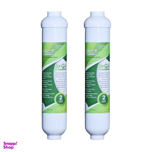 فیلتر تصفیه کننده آب یخچال و فریزر بلوط مدل 2500 G مجموعه 2 عددی