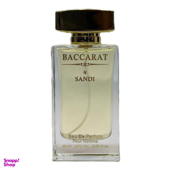 ادوپرفیوم زنانه سندی مدل باکارات رژ قرمز حجم 90 میلی لیتر