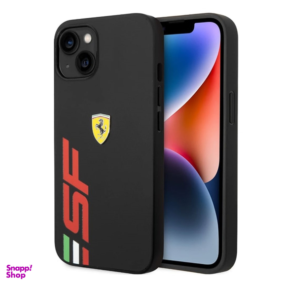 قاب موبایل چرمی سی جی مدل Ferrari Leather Case کد 183815 مناسب iPhone 14