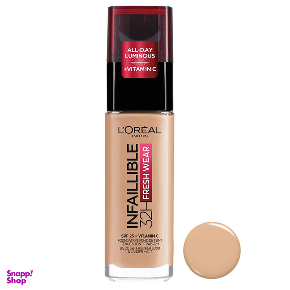 کرم پودر لورآل مدل اینفایلیبل حجم 30 میلی لیتر