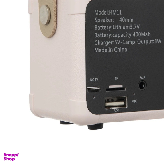 اسپیکر بلوتوثی قابل حمل مدل HM-11 کد 11