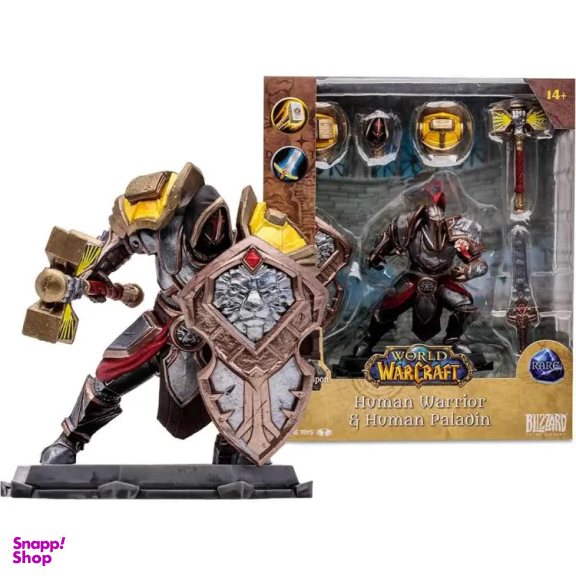 اکشن فیگور مک فارلین وارکرفت طرح Warcraft Human Warrior Paladin