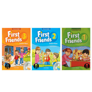 کتاب First Friends اثر Susan Lannuzzi انتشارات الوند پویان مجموعه 3 جلدی به همراه سی دی