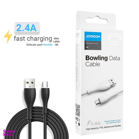 کابل شارژ MicroUSB جوی روم مدل S-1030M8 طول 1 متر