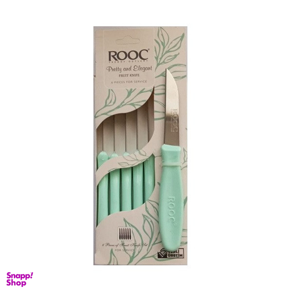 کارد میوه خوری روک مدل 06 بسته 6 عددی