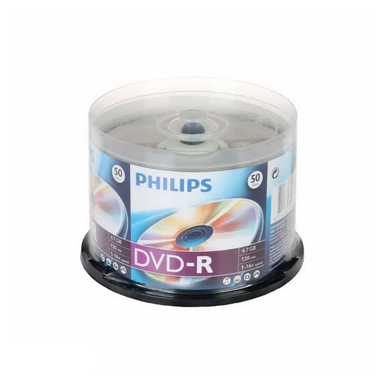 دی وی دی خام فیلیپس مدل Philips DVD-R بسته 50 عددی