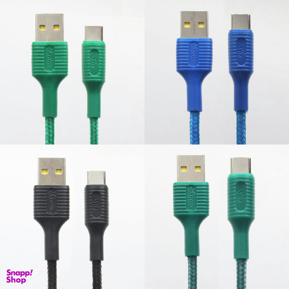 کابل تبدیل USB به USB-C شی کاریزما مدل صبا طول 1.2 متر