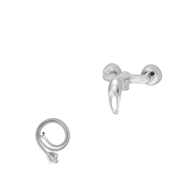 شیر سرویس بهداشتی فاخته مدل اورانوس K به همراه شلنگ