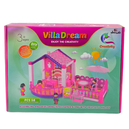 ساختنی 58 تکه ناب سل مدل ویلای رویایی