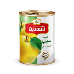 کمپوت سیب شهدین وزن 370 گرم