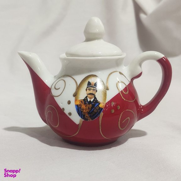 قوری چینی مدل زعفران ناصرالدین