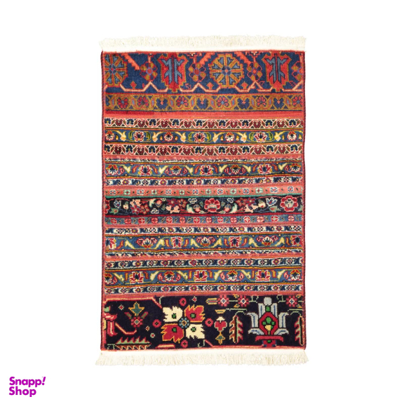 کلاژ فرش دستبافت مدل چهل تکه کاشان کد 1024