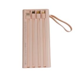 پاور بانک کالوس مدل چراغ قوه دار کد PW-100F ظرفیت 10000 میلی آمپر ساعت