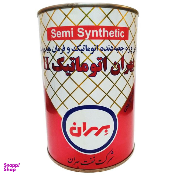 روغن گیربکس خودرو بهران مدل اتوماتیک ATF II حجم 1 لیتر