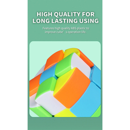مکعب روبیک چی ای مدل کای وای استوانه ای 3×3 QY Cylinder