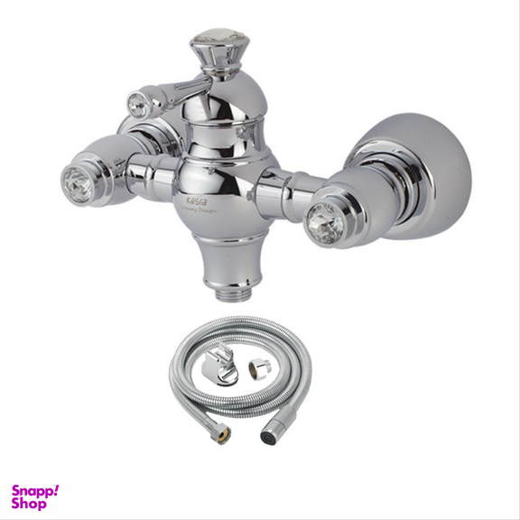 شیر سرویس بهداشتی کسری مدل ورسای به همراه شلنگ توالت