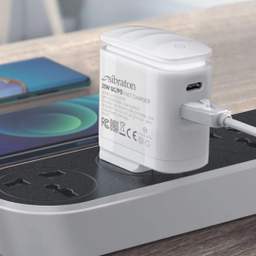 شارژر دیواری 25 وات سیبراتون مدل SW2225C PD به همراه کابل USB-C