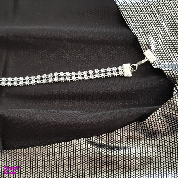 لباس خواب زنانه مدل 4602-441 رنگ نقره ای