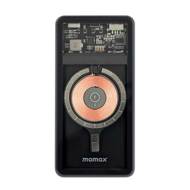 پاوربانک مومکس مدل Q.MAG POWER+ IP100MFI ظرفیت 10000 میلی‌ آمپر ساعت