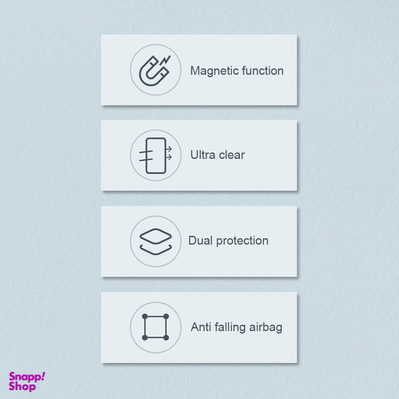 کاور نیلکین مدل Nature TPU Pro Magnetic مناسب برای گوشی موبایل اپل iphone 13