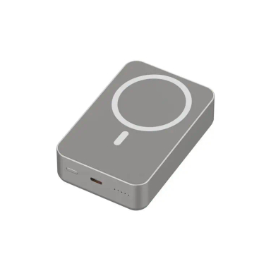 پاوربانک مغناطیسی پاورولوژی مدل MagSafe Aluminum ظرفیت 20000 میلی آمپر ساعت