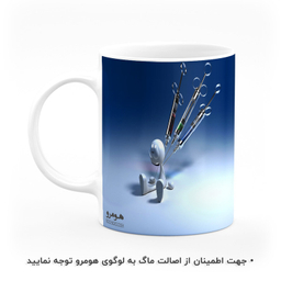 ماگ هومرو طرح پزشکی آناتومی مدل MG9046